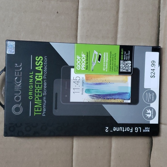 LG Fortune 2 Tempered glass screen protection - Picture 1 of 2